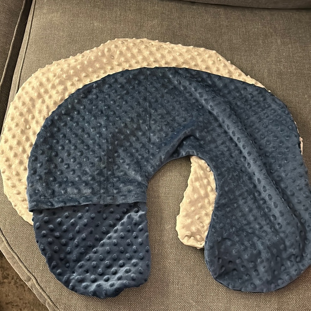 Two washed never used boppy covers